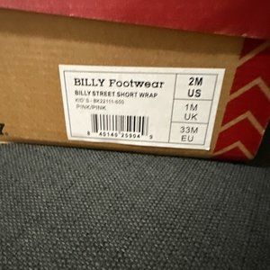 GIRLS PINK BILLY SHOES SIZE2